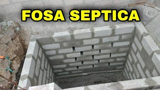 CÓMO HACER UNA FOSA SÉPTICA  PARTE 2 [upl. by Newg]