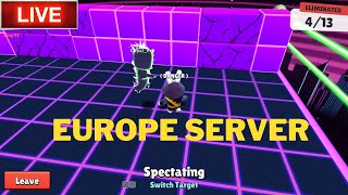 EUROPE SERVER STUMBLE GUYS BLOCK DASH ENDLESS STUMBLE GUYS LIVE [upl. by Fatima]