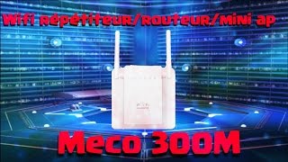 Répétiteur wifi a moins de 20 euros Meco 300m [upl. by Blair221]