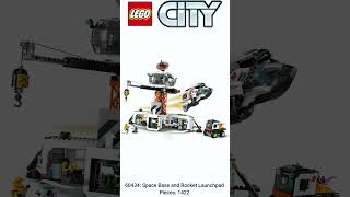 LEGO City 60434  Space Base and Rocket Launchpad LEGO 2024 [upl. by Boccaj77]