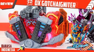 REVIEW  DX GOTCHAIGNITER  DXガッチャーイグナイター Kamen Rider GOTCHARD KAMEN RIDER FIRE GOTCHARD VALVARAD [upl. by Liryc]