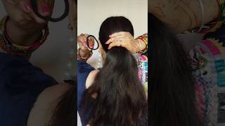 Easy and Beautiful Hairstyle for wedding party 😊 shots youtubeshorts ytshorts hairstyles [upl. by Assirek597]