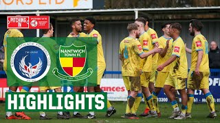 HIGHLIGHTS  Kidsgrove Athletic 14 Nantwich Town  PitchingIn NPL West  2324 [upl. by Harrington]