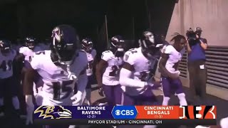 Ravens vs Bengals NFL On CBS IntroTheme Week 5  NFL 2024 [upl. by Mcdade]