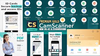 how to use cam scanner in batch mode multiple pages in single file [upl. by Rabah]