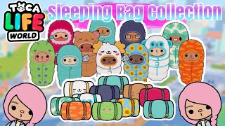 WHERE TO FIND ALL SLEEPING BAGS IN TOCA LIFE WORLD CUTE [upl. by Ydner]