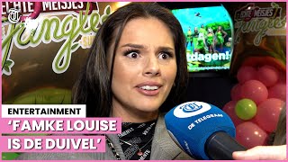 Famke Louise ongemakkelijk na intieme vraag [upl. by Helgeson]