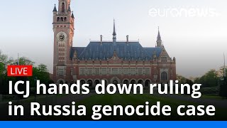 ICJ hands down ruling in Russia genocide case [upl. by Ynabe]