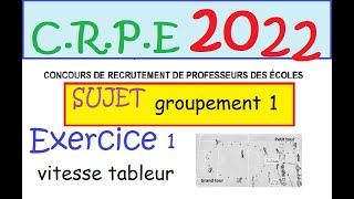 CRPE 2022  sujet maths corrigé groupement 1 ex3 les billes [upl. by Metzger600]