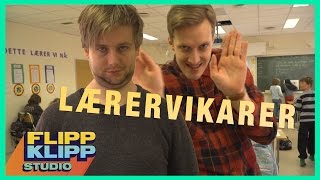 VI PRØVER OSS SOM LÆRERE [upl. by Asalocin]