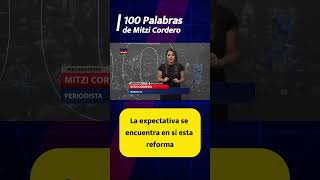 Un presagio desde el poder legislativo  100 Palabras de Mitzi Cordero [upl. by Tterb428]