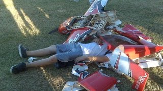 Horrific Fatal RC Plane Crash at SPCA Flying Field  INTO CROWD [upl. by Inalawi]