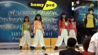 TAKUPAZ JUNIOR quotGRAND FINAL HOMYPED MOVE YOUR BODY DANCE COMPETITIONquot [upl. by Dnamra]