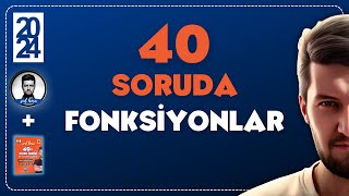 40 SORUDA quotFONKSİYONLARquot 2024  SML HOCA MATEMATİK [upl. by Zetneuq]