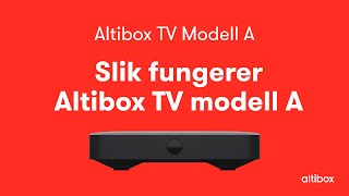 Altibox TV Modell  Androidtv med store muligheter [upl. by Adnalue605]