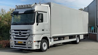 MERCEDES ACTROS mp3 GigaSpace 1841 L [upl. by Namus]