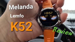 Uno de los mejores relojes chinos de Aliexpress Melanda o Lemfo K52 [upl. by Retsam]