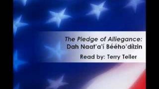 Pledge of Allegiance in the Navajo Language [upl. by Dnomsed]