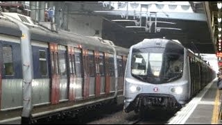 ERL The Testing Renew MLR train passing Sheung Shui Station [upl. by Phare]