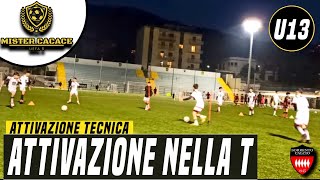 ESORDIENTI CALCIO ATTIVAZIONE NELLA T  SCUOLA CALCIO [upl. by Nosnev]