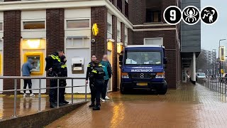 Overval waardetransport buit ruim een ton  Schiedam [upl. by Paul]