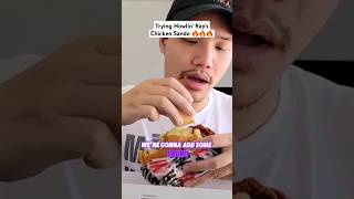 Howlin Rays Chicken Sando ðŸ”¥ðŸ”¥ðŸ”¥ chickensandwich foodie foodreview [upl. by Eirol]