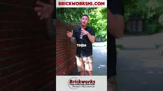 Brickworks Property Restoration shorts brickworks porchrepair constructionindustry masonry [upl. by Enawyd]