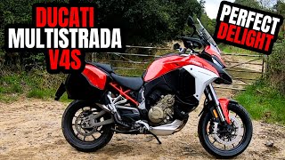 I Rode A Ducati Multistrada V4S  Absolute Delight [upl. by Enyaw]