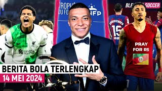 Mbappe Raih Permain TERBAIK Ligue 1 🏆 Barcelona KUDETA Posisi ke2 👌 Liverpool DITAHAN Aston Villa [upl. by Bill]