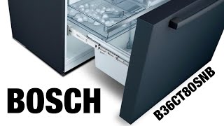 Bosch B36CT80SNB Counter Depth Refrigerator Overview [upl. by Navaj390]