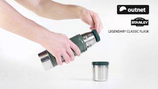 Stanley Legendary Classic Flask  Outnet Demo [upl. by Leidag]