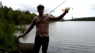 Тест фишинг Daiwa BLACK WIDOW 13quot 35lb бросок за 120м [upl. by Philips]