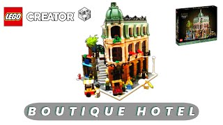 Lego Creator Expert Boutique Hotel 10297  Speed Build [upl. by Jordana]