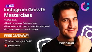 Exclusive Instagram Growth Masterclass [upl. by Quinby]