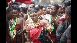 FINAL FUNERAL RITES OF THE LATE NANA AFIA KOBI SERWAA AMPEM II ASANTEHEMAA day 5 PART 1 [upl. by Bright]