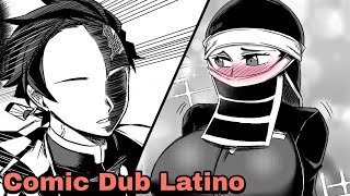 La Motivación de Tanjiro 😏🔥  Comic Dub Latino  Kimetsu no Yaiba [upl. by Ahsenahs]