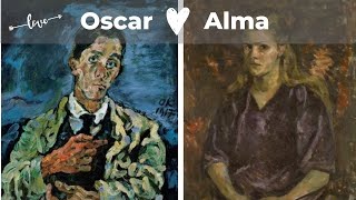 Oskar Kokoschka e Alma Mahler ❤️ Storie damore nellarte [upl. by Eimaraj]