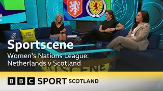 BBC Sport Scotland  Sportscene Womens Nations League supercut  27102023 [upl. by Eb]