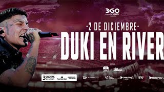 Duki en vivo  Tumbando el Club Estadio River Plate 03122023 [upl. by Denzil]