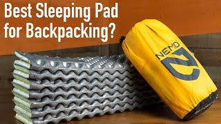 Sleeping Pads for Backpacking Inflatable vs Foam [upl. by Ayor]