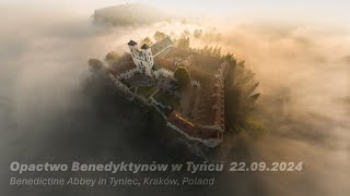 Opactwo Benedyktynów w Tyńcu Kraków w porannej mgle 22092024 [upl. by Cela248]