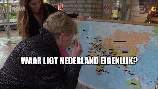 Waar ligt Nederland op de kaart [upl. by Chemash]