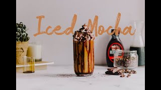 How to make Iced Mocha at home Easy Coffee recipes [upl. by Caine605]