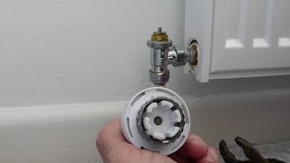 How to remove and replace a thermostatic radiator valve head [upl. by Eeliak]