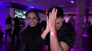 Yoherlandy Garcia amp Samantha Scali Salsa Social at the Novaera Social on December 2nd 2023 [upl. by Yorgos]