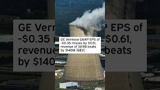 GE Vernova GAAP EPS of 035 misses by 061 revenue of 89B beats by 140M GEV GEVStock [upl. by Gilroy]