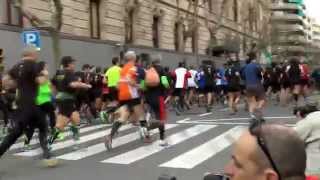 Mitja Marató Barcelona 1622014 [upl. by Branen]