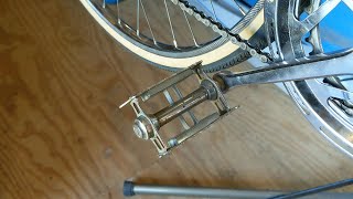 ReTapping French Thread Bicycle Crank Arms for Standard 916 inch Pedals [upl. by Zitah]