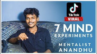 Tiktok Viral Mind Experiments  Mentalist Anandhu [upl. by Tavi319]