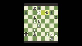 This odd position has a brilliant win for white 🤍 chessmaster viral chess [upl. by Norb776]